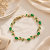 EMERALD TULIP BRACELET