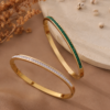 EMERALD DUO BANGLES
