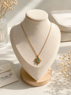 CELESTA SUNBURST NECKLACE