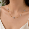 DAISY PEARL NECKLACE