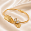 GOLDEN LEAF BANGLE