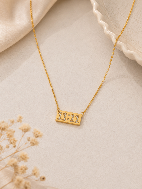 MIDNIGHT WISH 11:11 NECKLACE