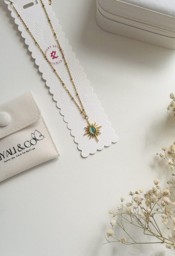 CELESTA SUNBURST NECKLACE