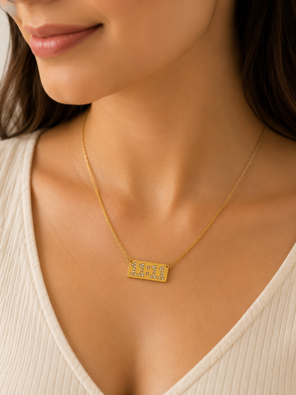 MIDNIGHT WISH 11:11 NECKLACE