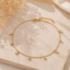 CRYSTAL DRIP ANKLETS
