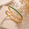 EMERALD DUO BANGLES