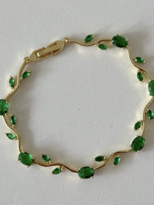 EMERALD TULIP BRACELET