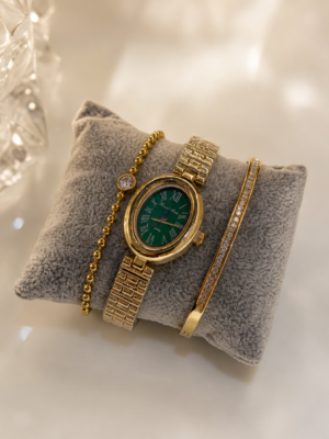 EMERALD LUXE TRIO SET