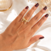 BELLA BOW RING