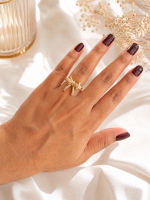 BELLA BOW RING