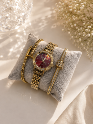 RUBI RADIANCE WATCH SET