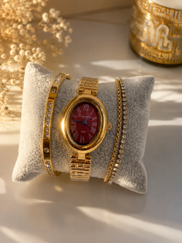 RUBY ROYALE WATCH STACK