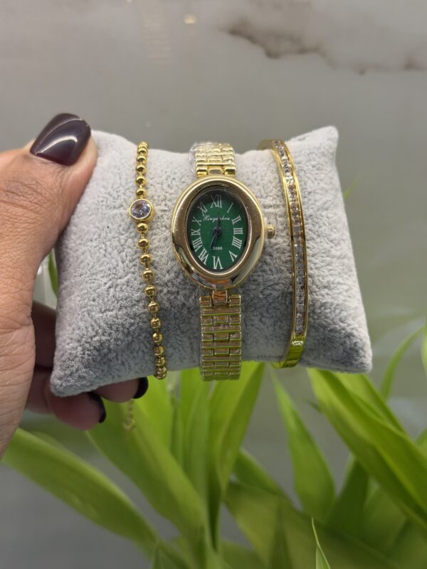 EMERALD LUXE TRIO SET