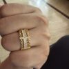 LUXE LINK STATEMENT RING