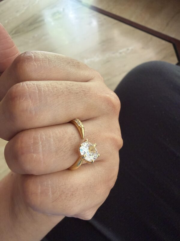 ETERNA SOLITAIRE RING
