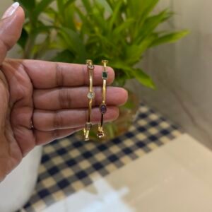 AURELIA GEM STONE BANGLES