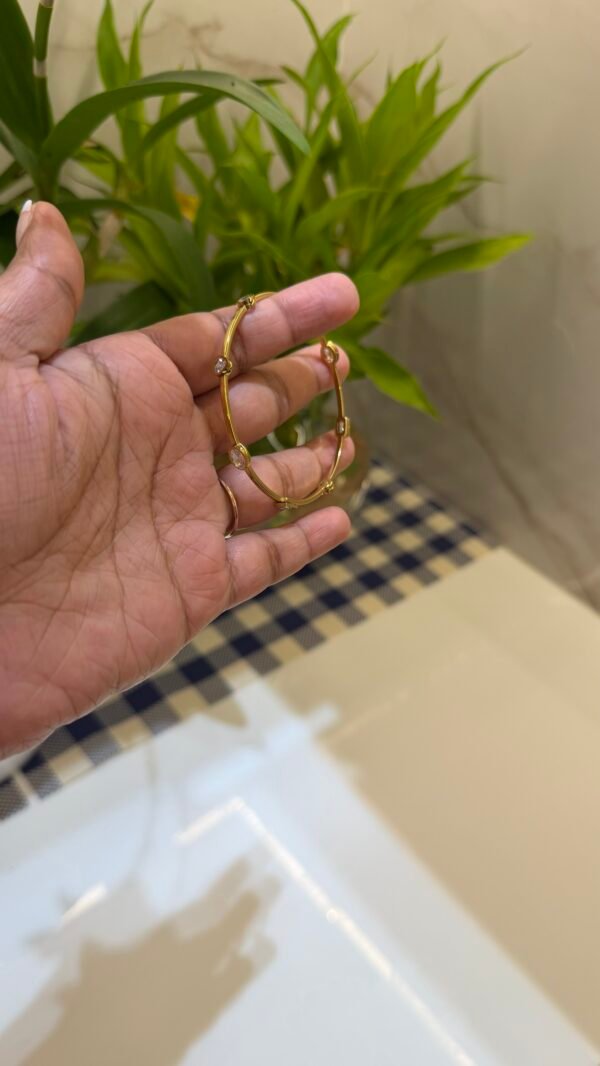 AURELIA GEM STONE BANGLES